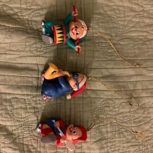 Alvin and the chimpmunks christmas tree ornaments